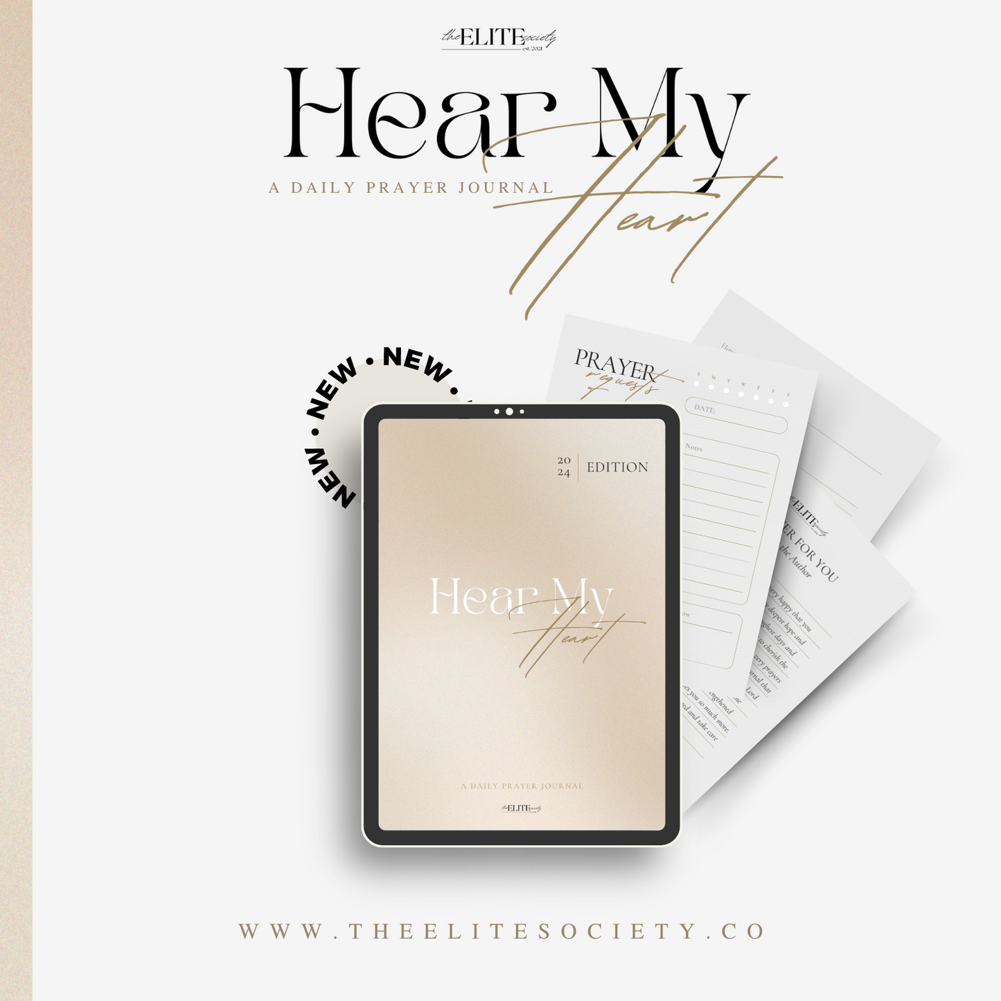 Hear My Heart Prayer Journal